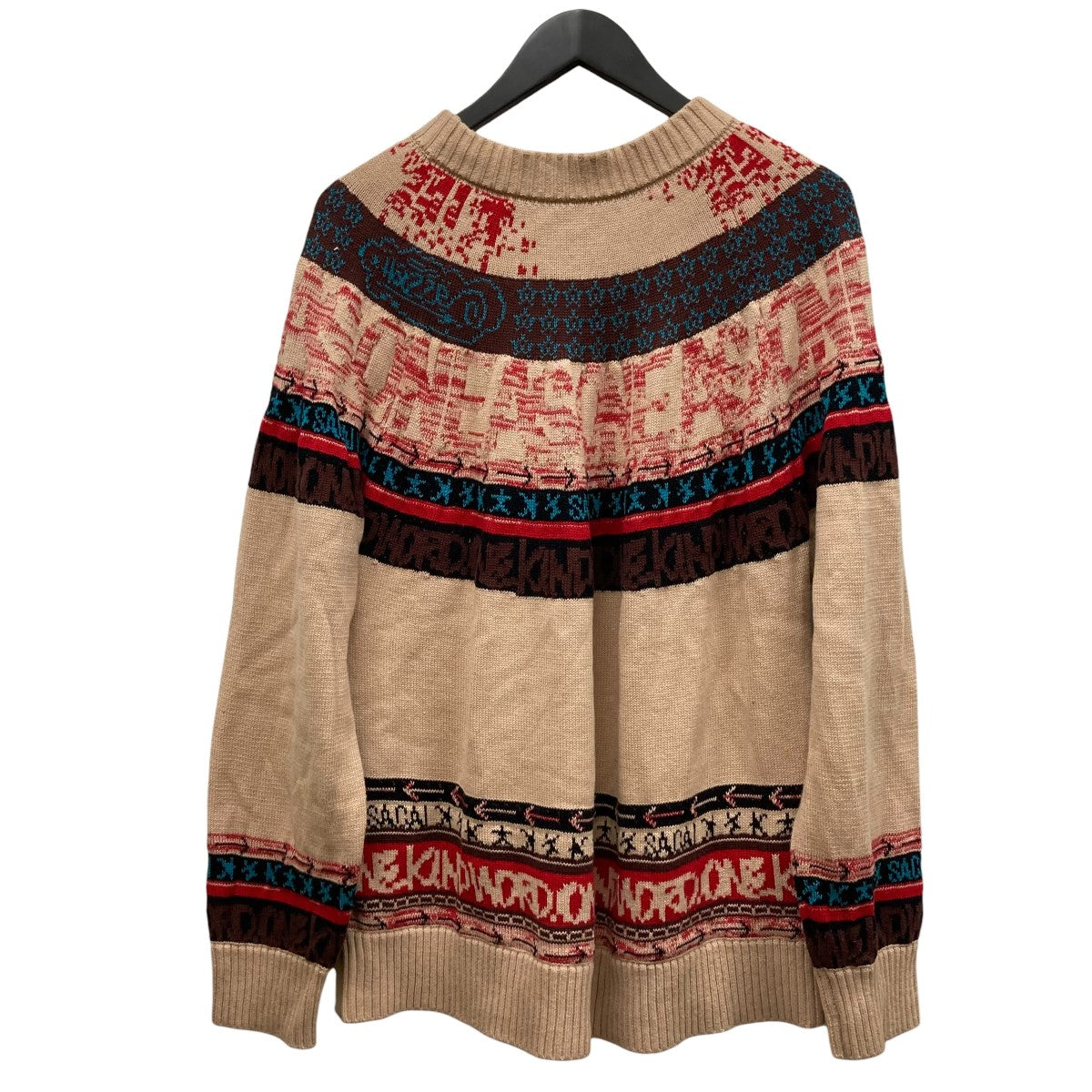 Jacquard Knit Pulloverジャガードニット23-02982M