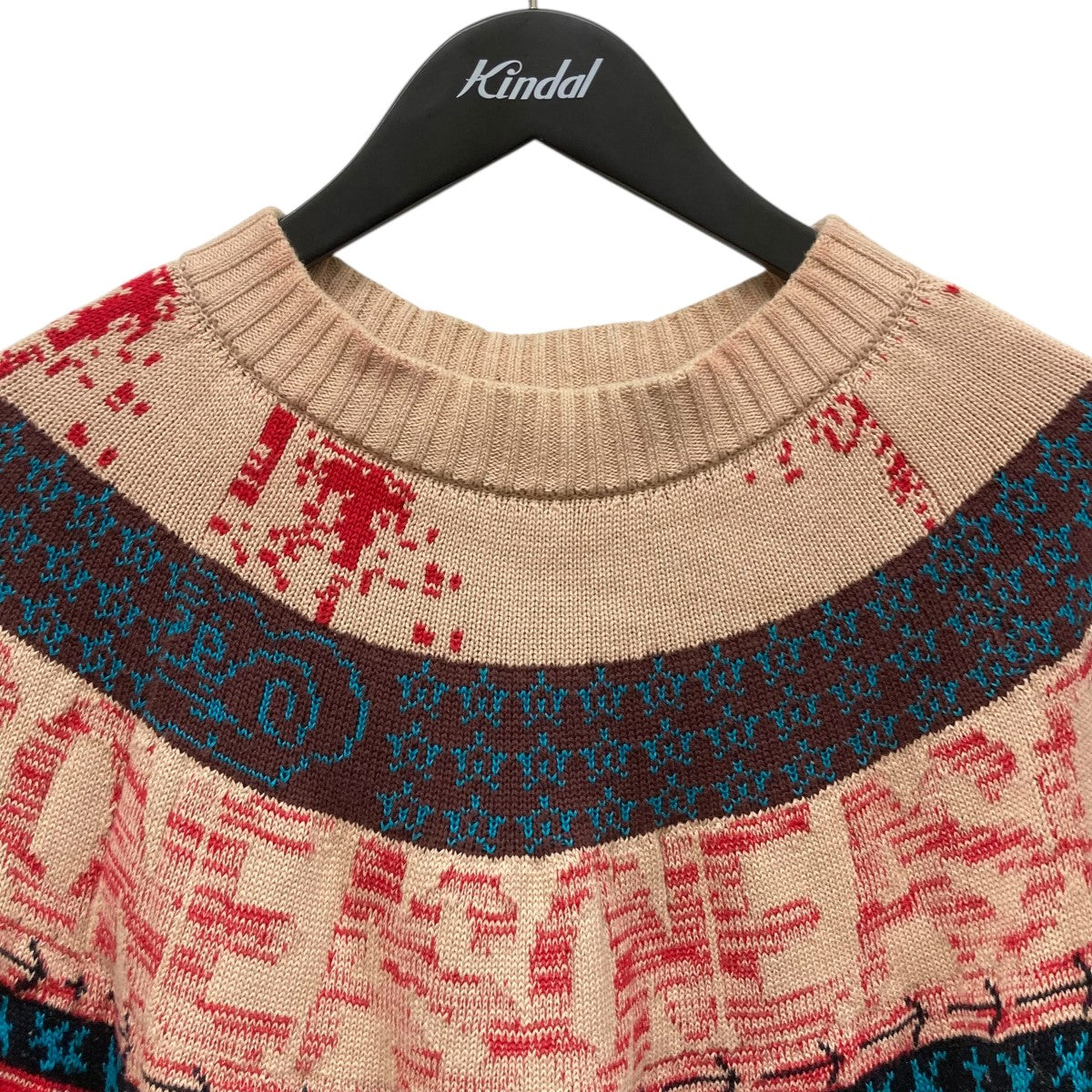 Jacquard Knit Pulloverジャガードニット23-02982M
