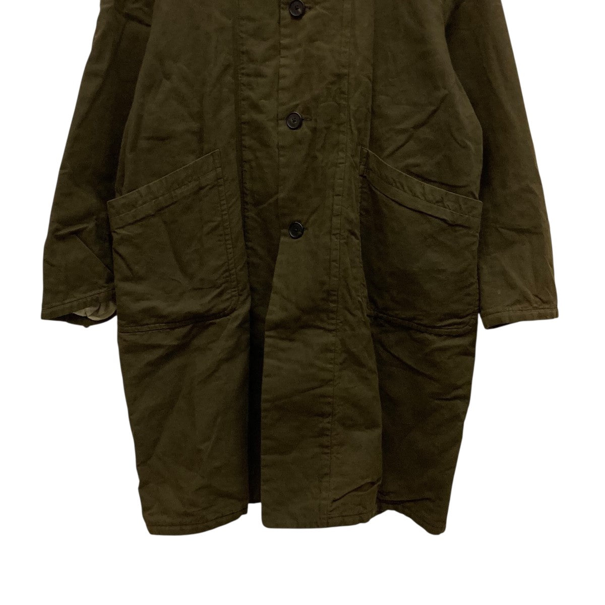 YAECA(ヤエカ) A LINE COAT OILEDAラインコート48551 48551 オリーブ