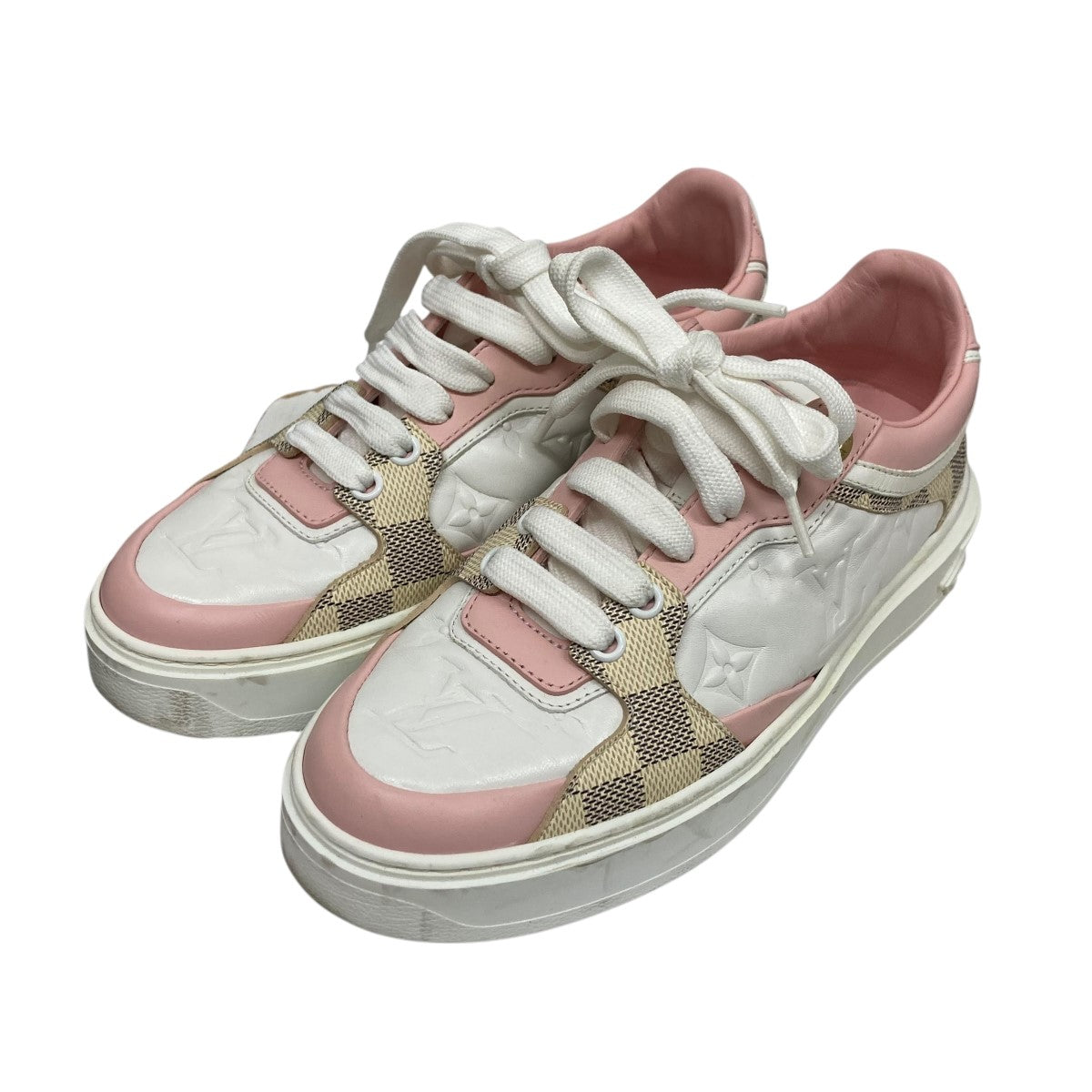 LOUIS VUITTON LVトレイナースニーカーMS0222 古着・中古-1枚目のアイテム画像