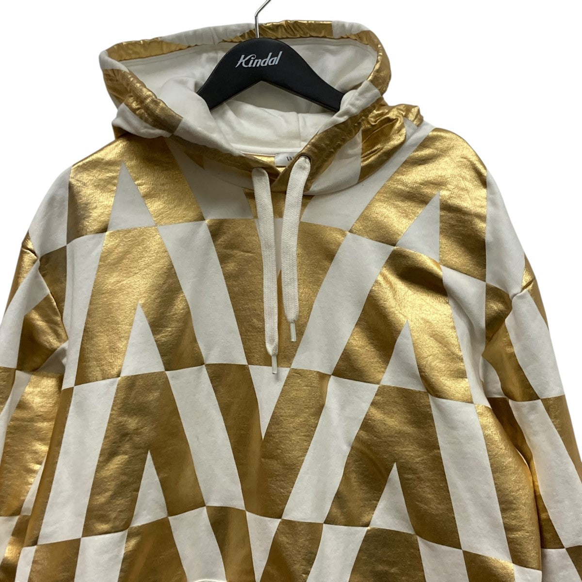VALENTINO 総柄フーデッドパーカーWV0MF18I7SU 古着・中古-3枚目のアイテム画像