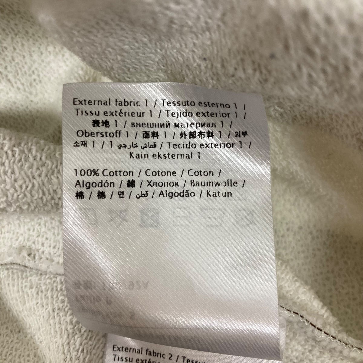 VALENTINO 総柄フーデッドパーカーWV0MF18I7SU 古着・中古-6枚目のアイテム画像