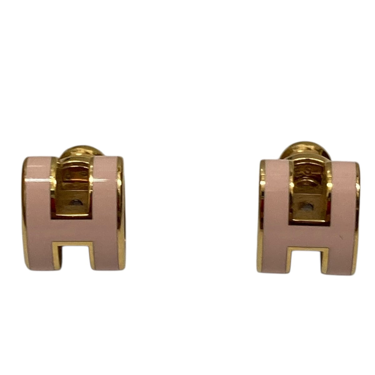 HERMES ミニポップHピアス 古着・中古-2枚目のアイテム画像