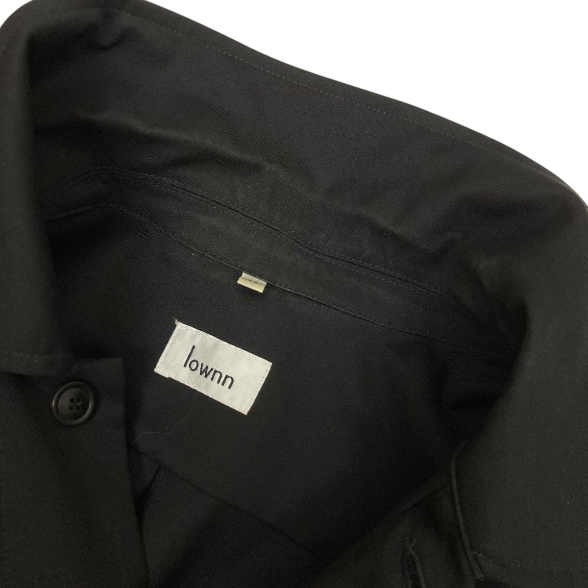 lownn(ローン) シャツジャケット ブラック サイズ 48｜【公式