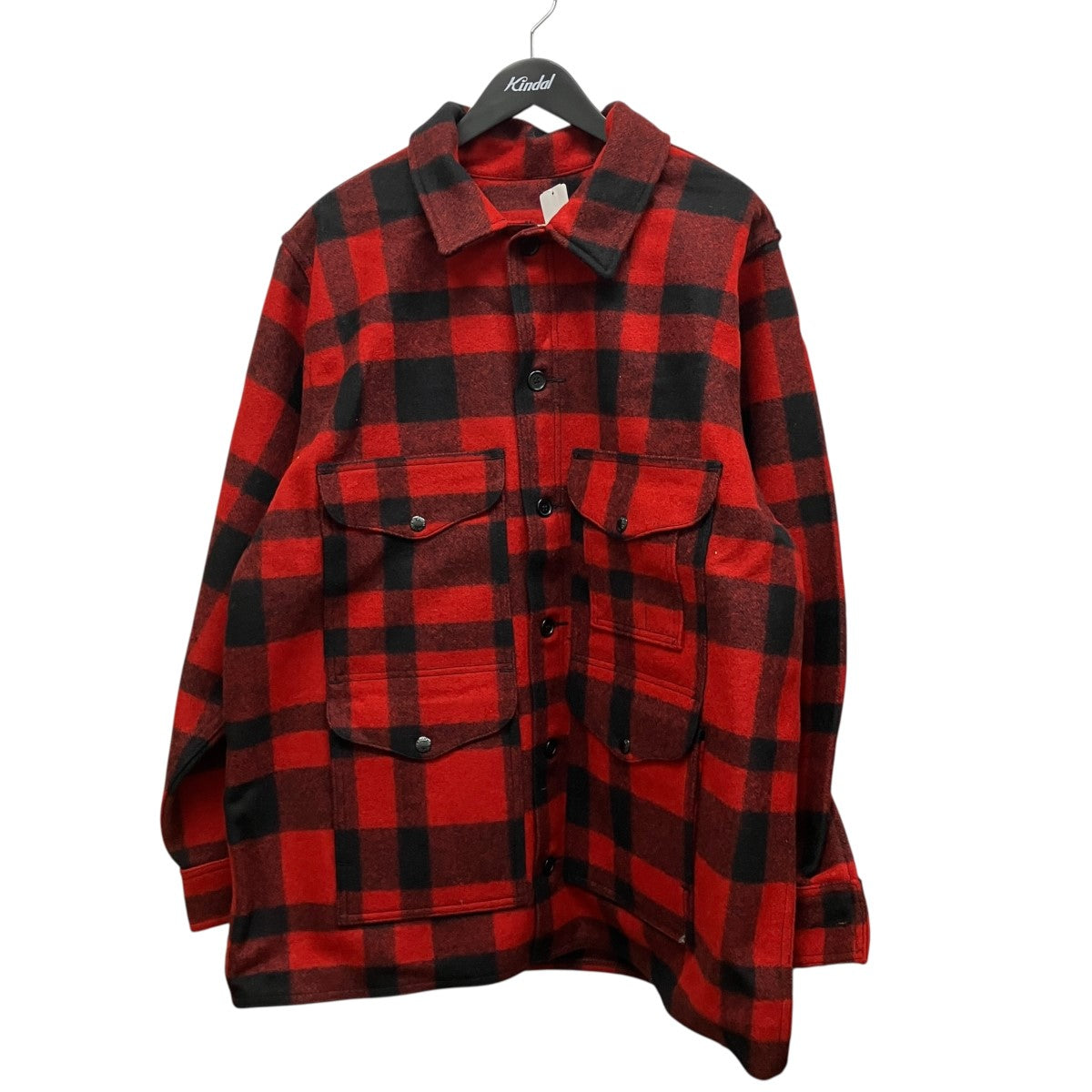 FILSON マッキーノクルーザーウールチェックジャケット110-RB46 古着・中古-1枚目のアイテム画像