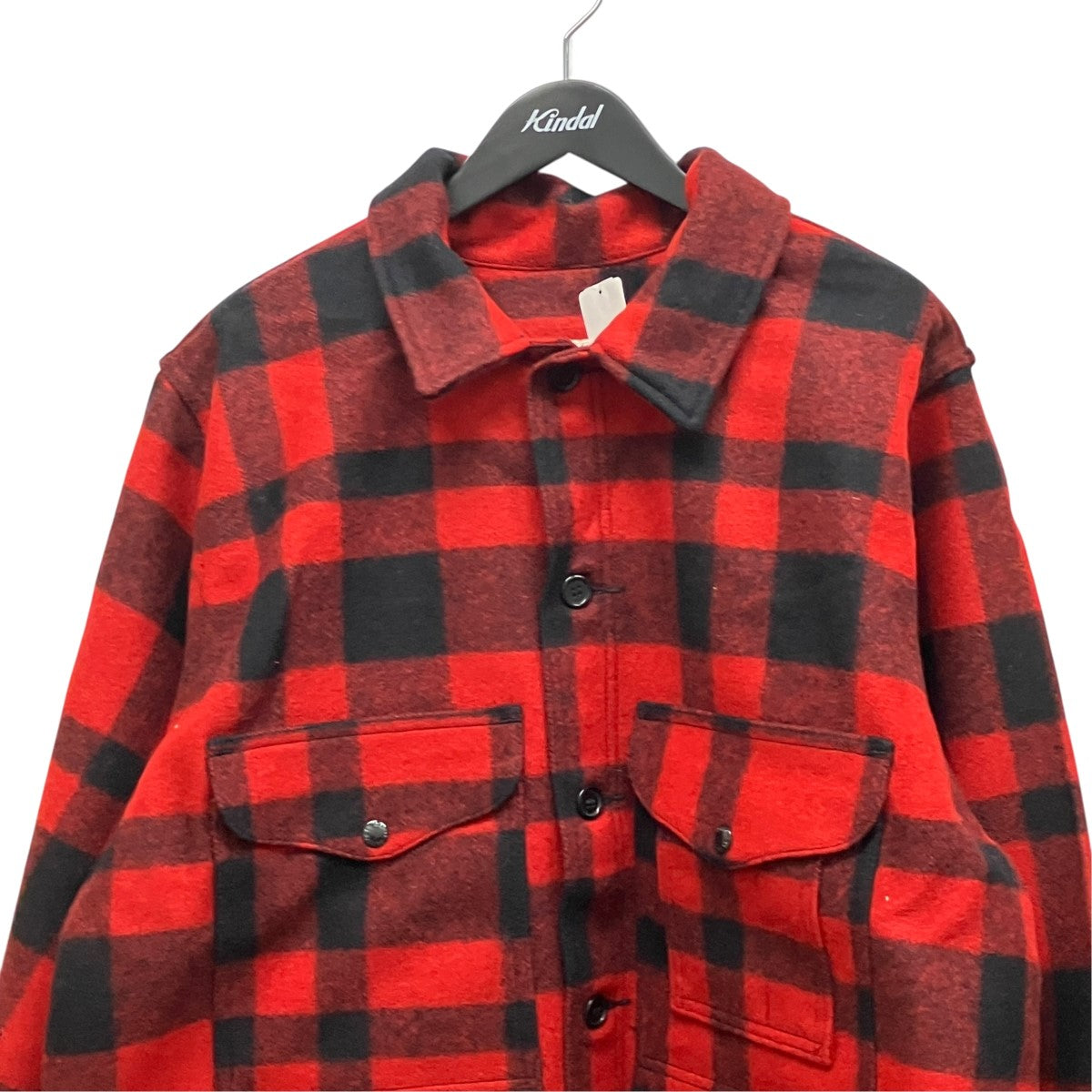 FILSON マッキーノクルーザーウールチェックジャケット110-RB46 古着・中古-3枚目のアイテム画像