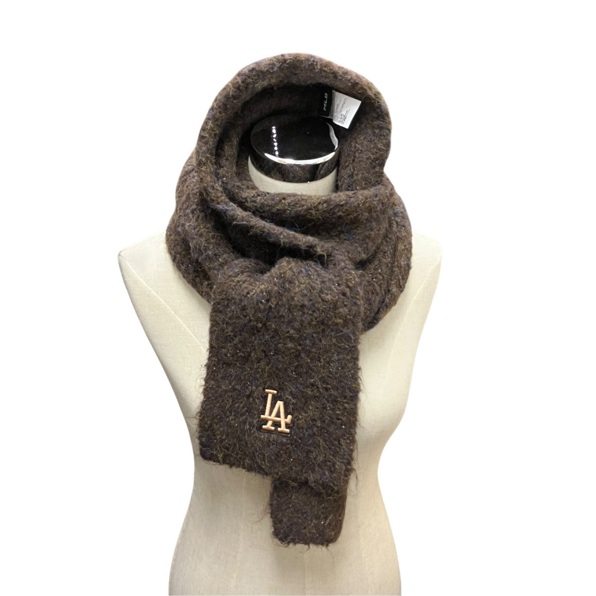 Boucle Scarf Balaclava LA Dodgersニット帽付マフラー3AWMV0356