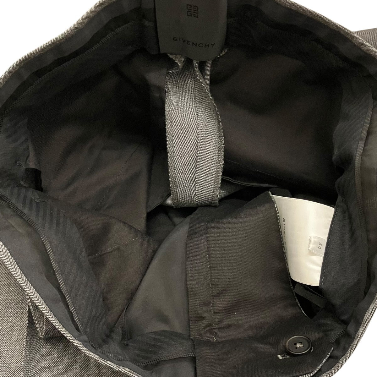 GIVENCHY ストレートタックパンツBM51BT14GZ 古着・中古-6枚目のアイテム画像