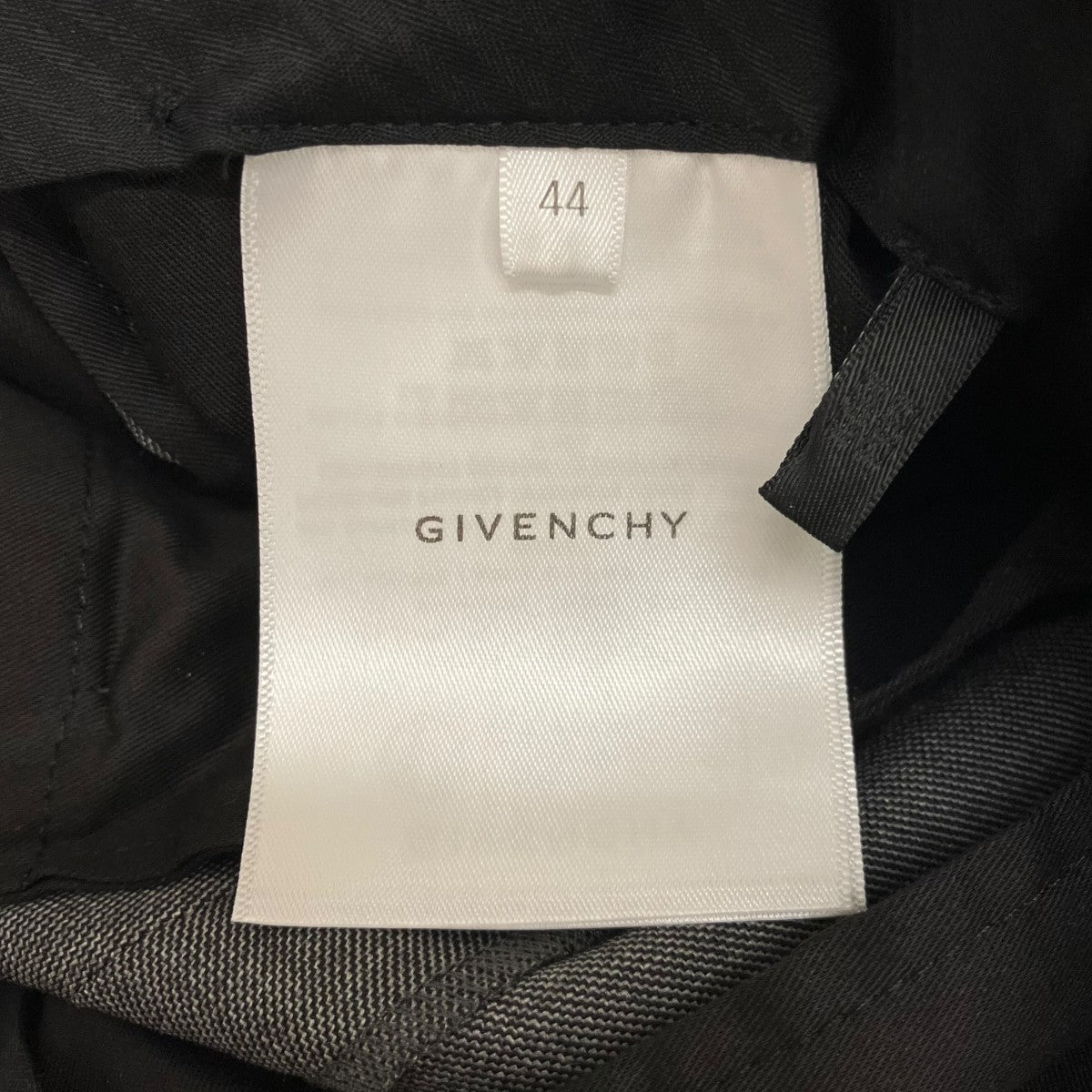GIVENCHY ストレートタックパンツBM51BT14GZ 古着・中古-8枚目のアイテム画像