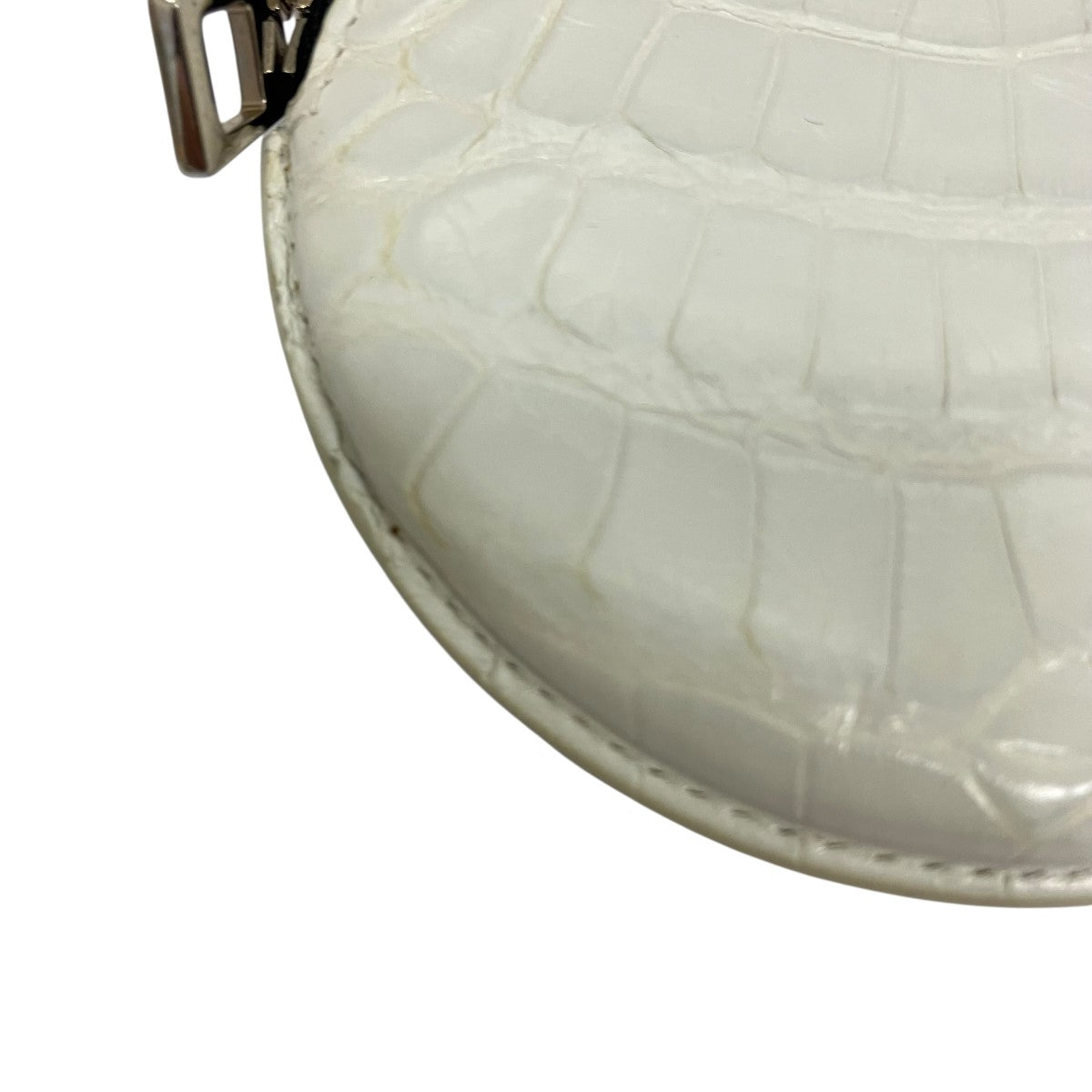 LOEWE(ロエベ) レザーラウンドコインケース 101*** ホワイト サイズ