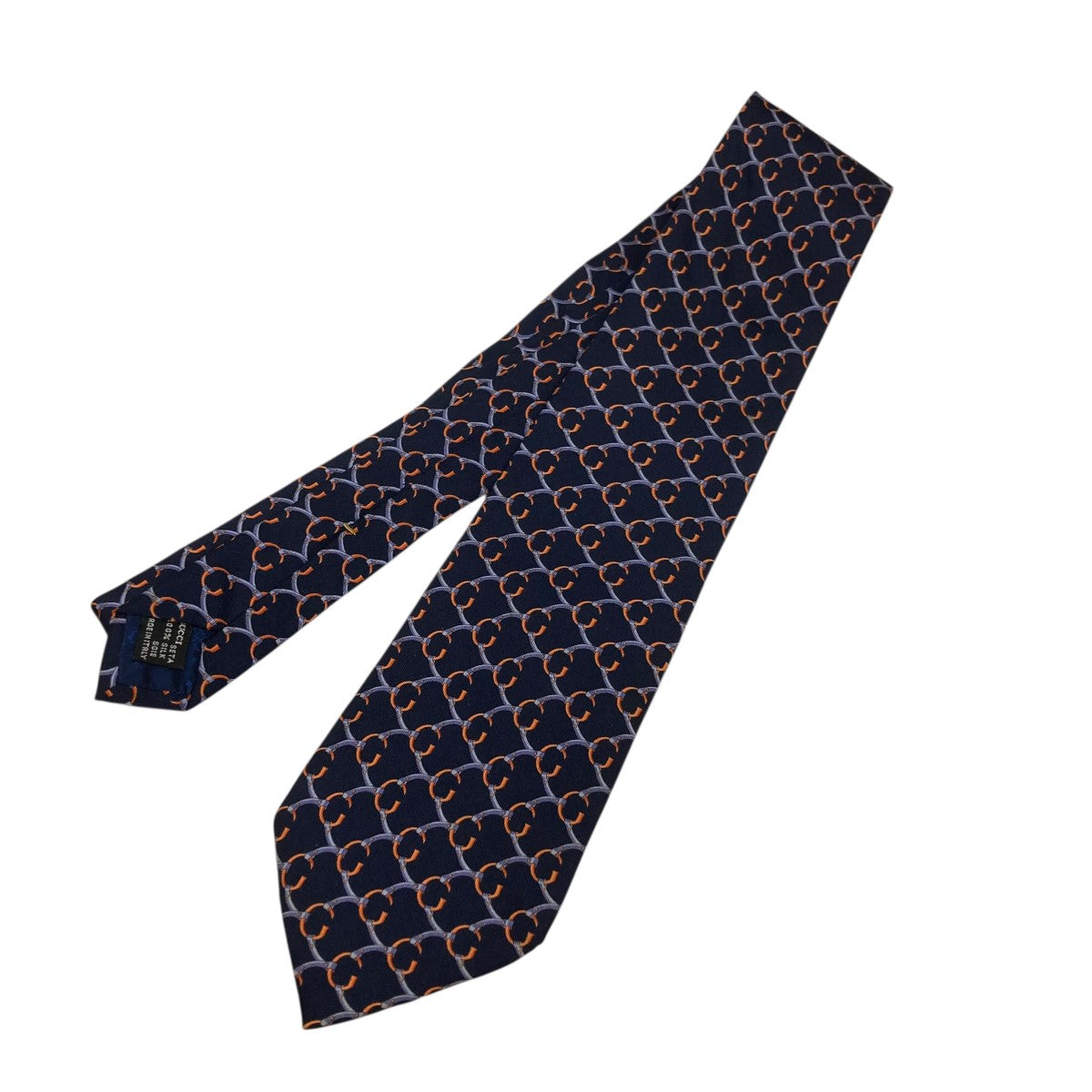 GUCCI(グッチ) 総柄ネクタイ ネイビー サイズ ONE SIZE｜【公式