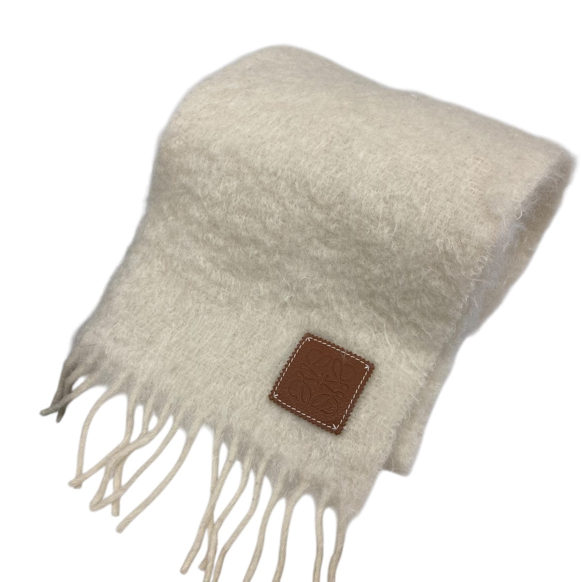 LOEWE(ロエベ) モヘアマフラーA-28003861 A-28003861 アイボリー