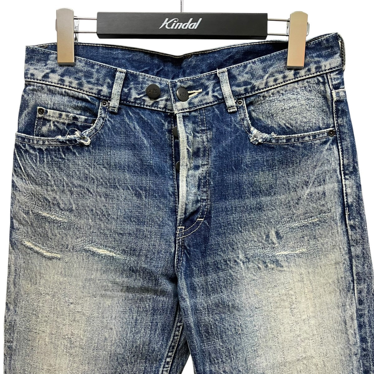 ダメージ加工デニムパンツ292-CP01