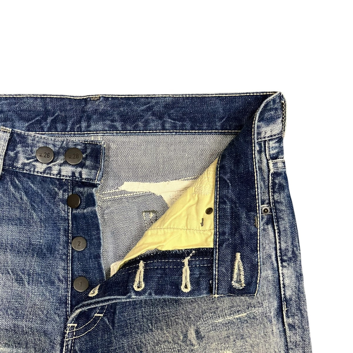 ダメージ加工デニムパンツ292-CP01
