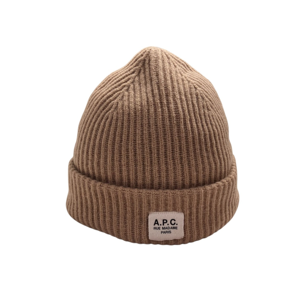 A．P．C． カシミヤ混ニット帽 古着・中古-2枚目のアイテム画像