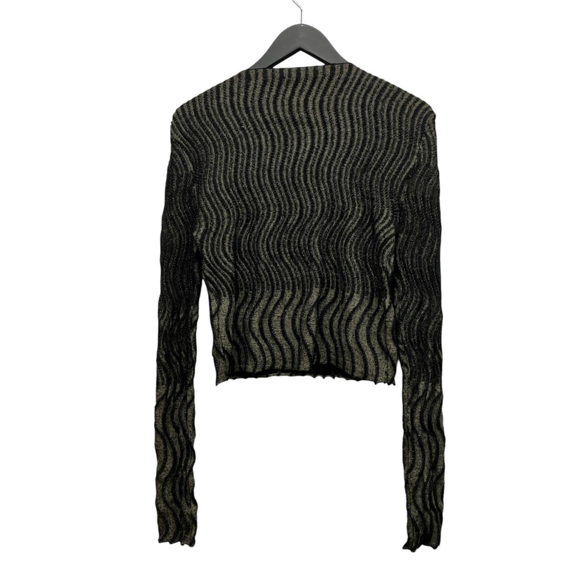25AWWAVY STRIPE PULLOVERウェーブストライプニット25AWAC-007