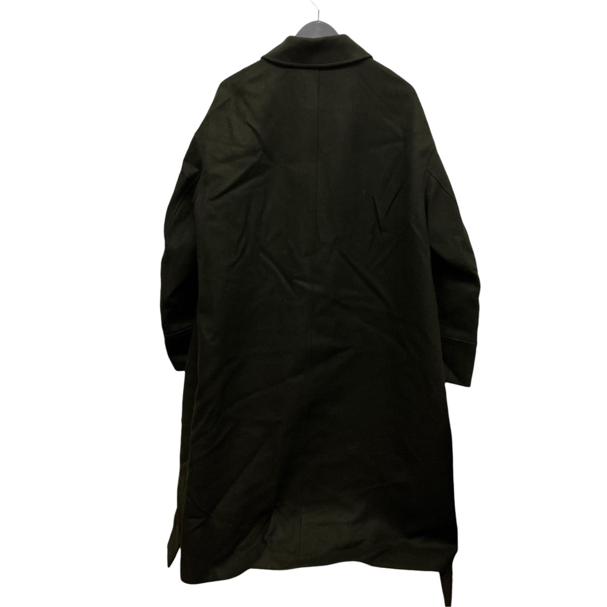25AWSUPER140 LIGHT MELTON THE BAL COLLAR COATメルトンバルカラーコート25FW-RECT-458-J