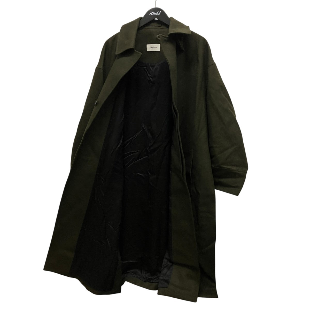 25AWSUPER140 LIGHT MELTON THE BAL COLLAR COATメルトンバルカラーコート25FW-RECT-458-J