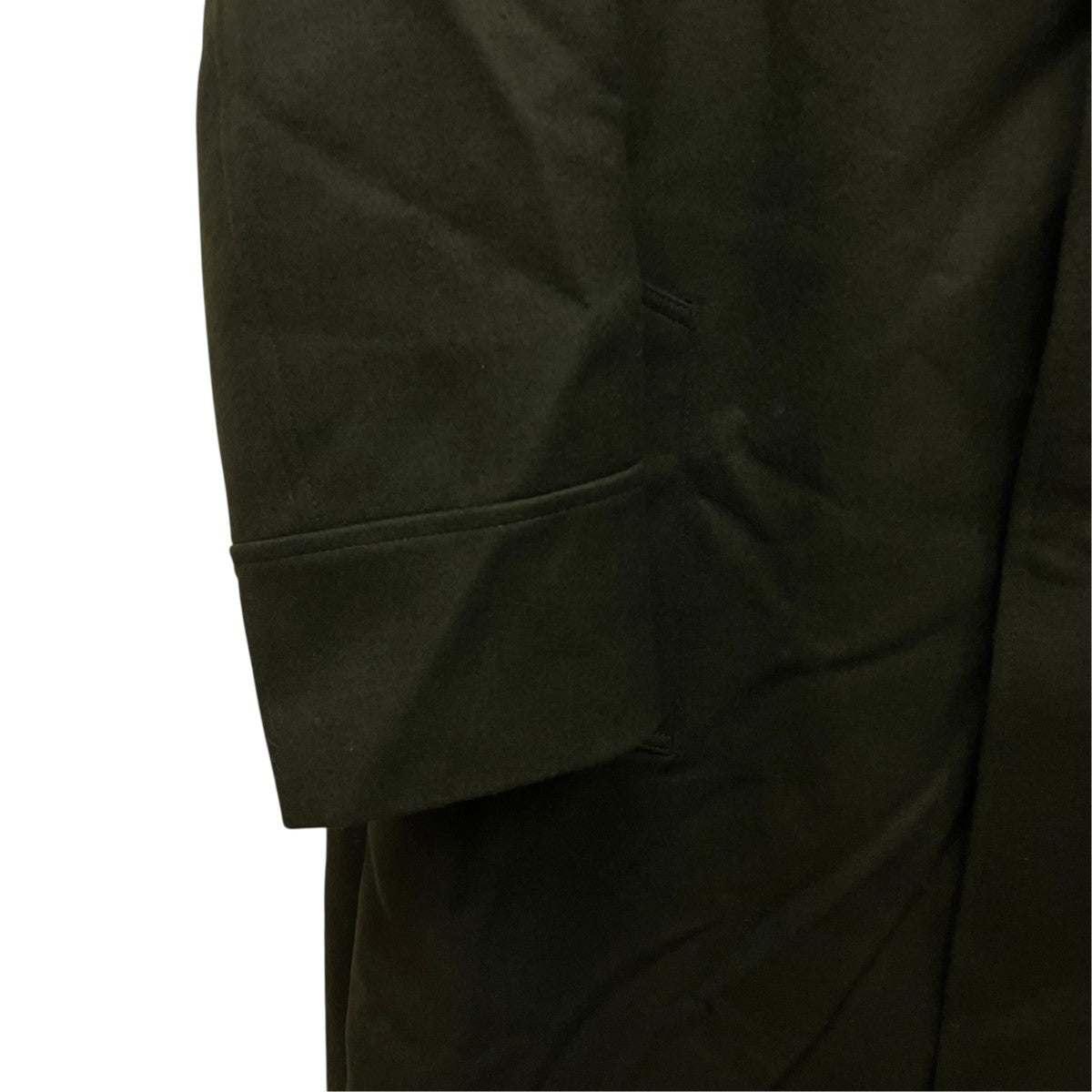 25AWSUPER140 LIGHT MELTON THE BAL COLLAR COATメルトンバルカラーコート25FW-RECT-458-J