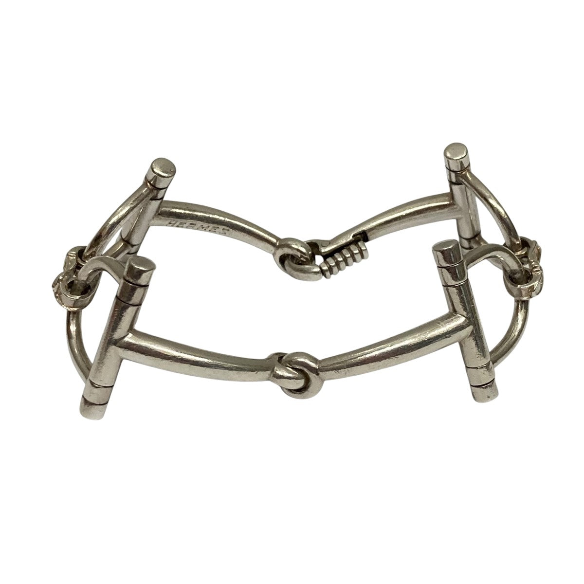 HERMES Mors de course Braceletモールドゥコースホースビットブレスレット 古着・中古-2枚目のアイテム画像