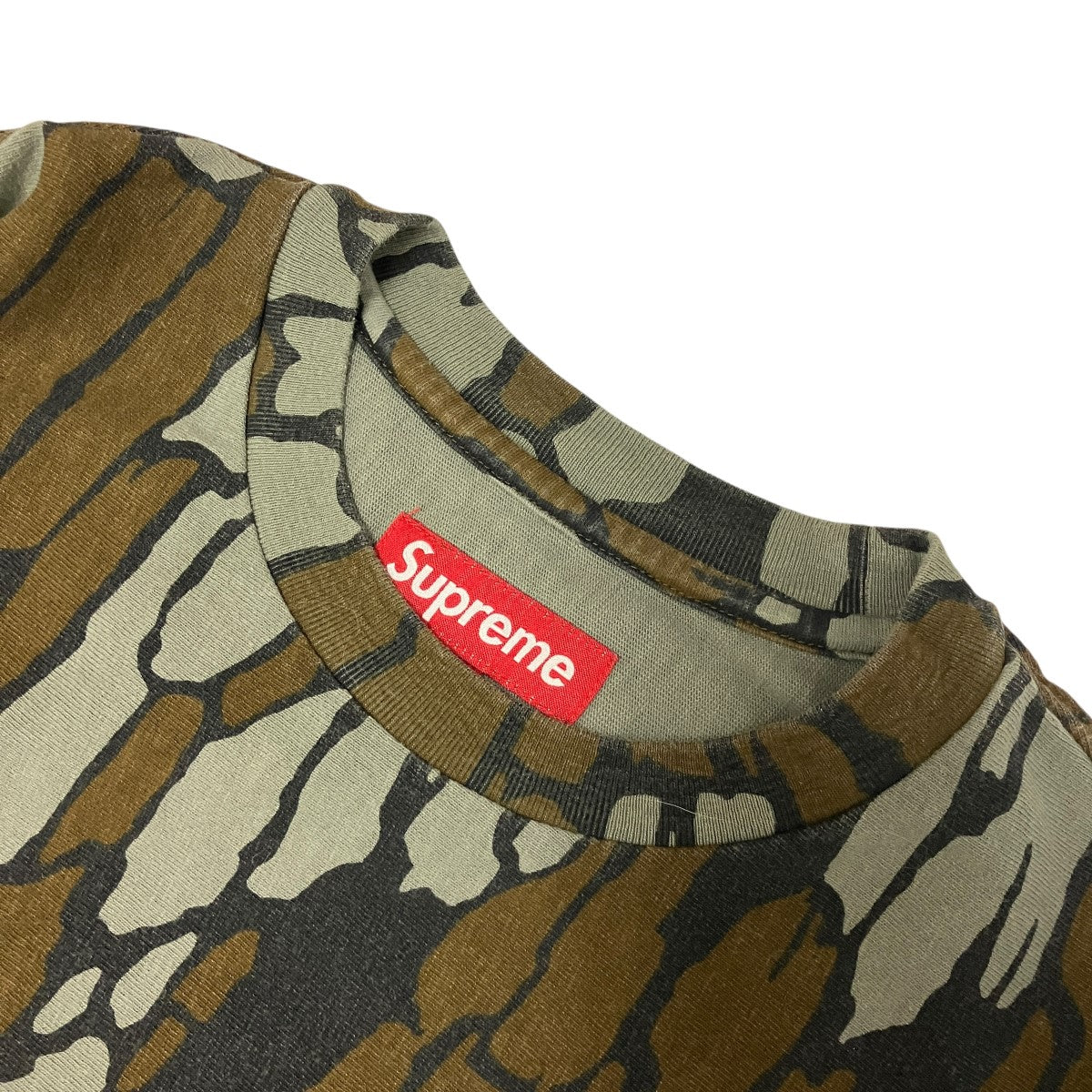 25SSS S Pocket Tee Mossy Oak Camoカモ柄Tシャツ