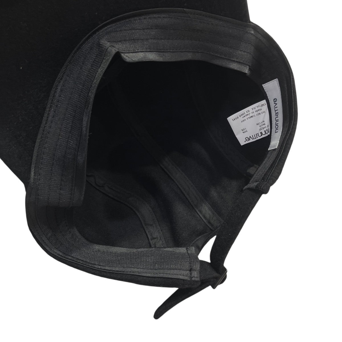 DWELLER JET CAP WOOL BEAVERフランネルジェットキャップNN-H4305