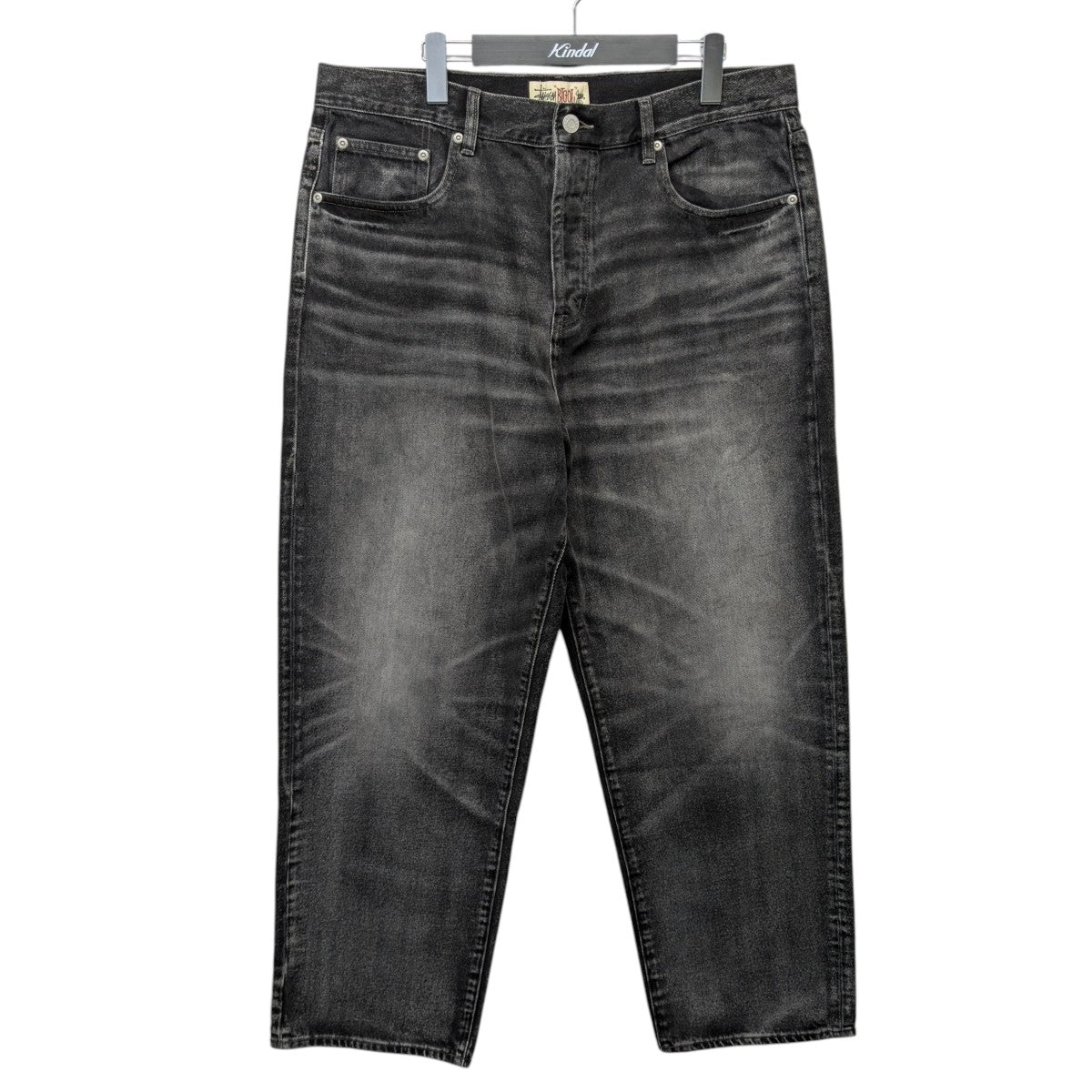 stussy 「BIG OL JEAN VNTGE WASH DENIM」ビッグオルバギーデニムパンツ 古着・中古-1枚目のアイテム画像