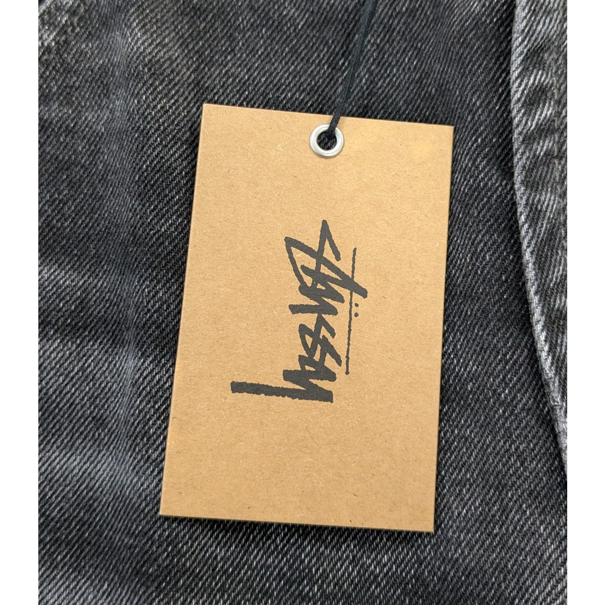 stussy 「BIG OL JEAN VNTGE WASH DENIM」ビッグオルバギーデニムパンツ 古着・中古-4枚目のアイテム画像