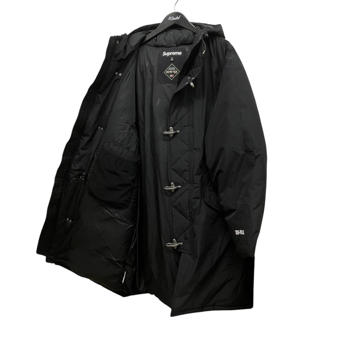 Supreme 23AWGORE-TEX 700-Fill Down Clip Parkaファイヤーマンダウンジャケット 古着・中古-5枚目のアイテム画像