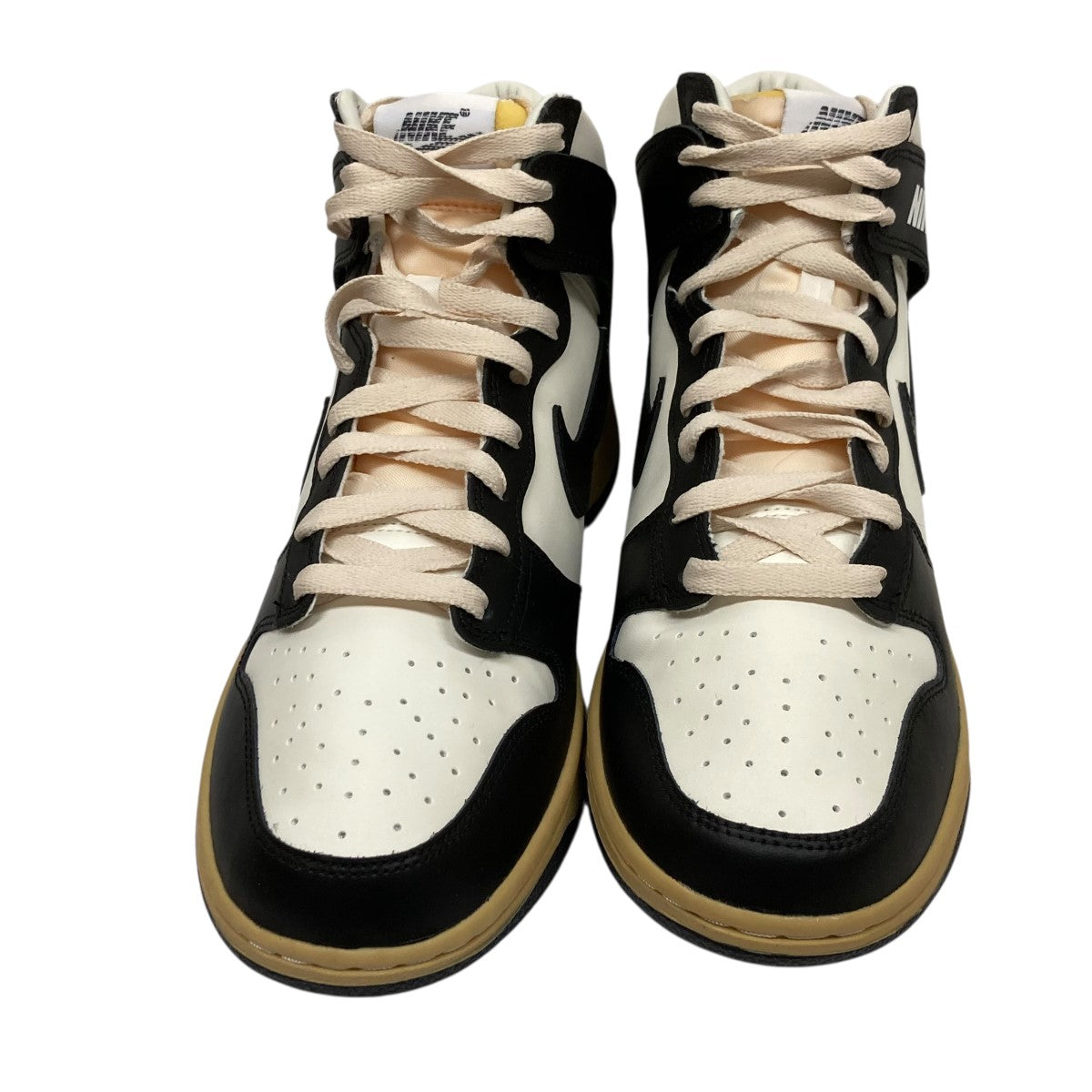 NIKE W DUNK HIGH SE SAIL BLACK-SESAME-PEARL WHITEハイカットスニーカーDZ4732 133 古着・中古-2枚目のアイテム画像