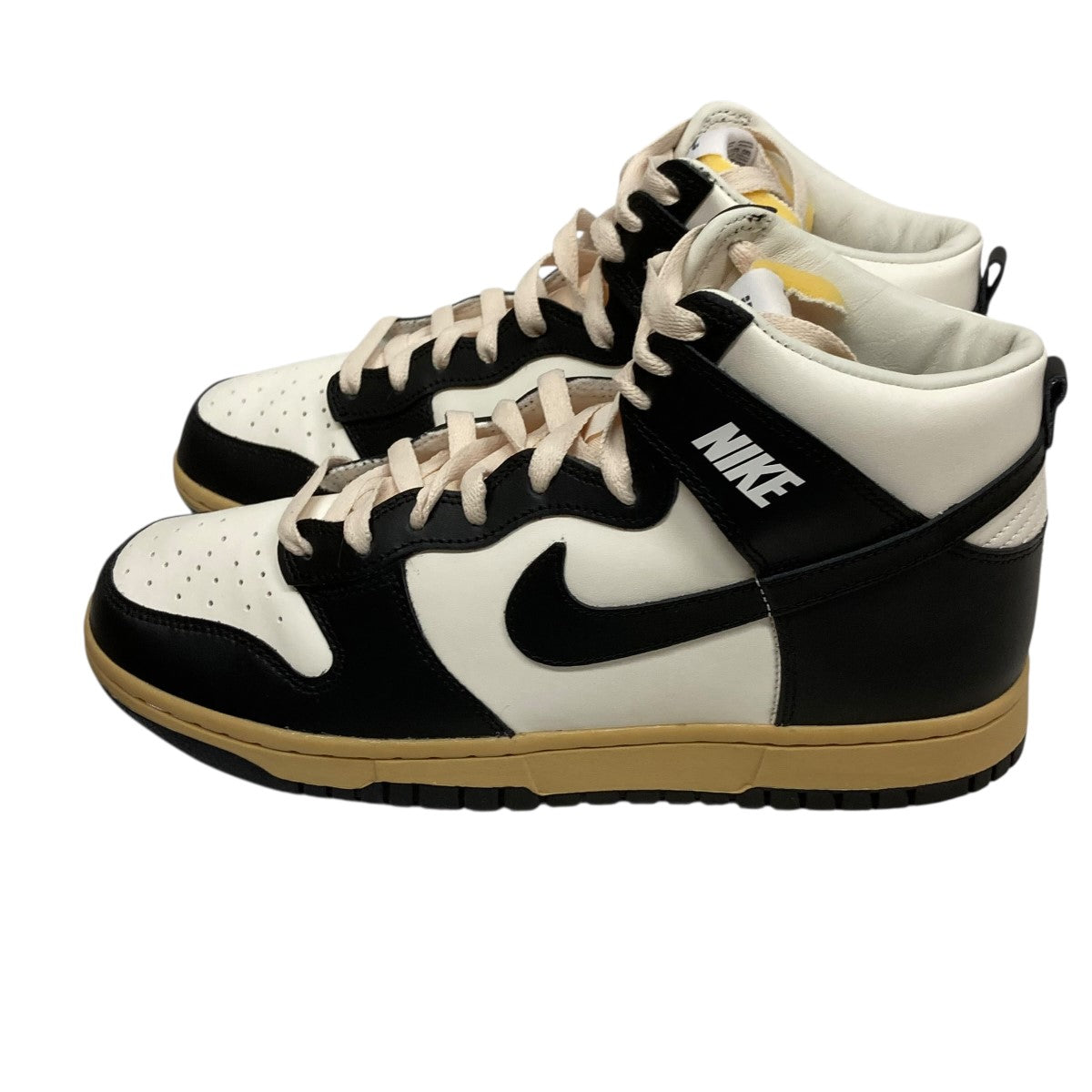 NIKE W DUNK HIGH SE SAIL BLACK-SESAME-PEARL WHITEハイカットスニーカーDZ4732 133 古着・中古-3枚目のアイテム画像