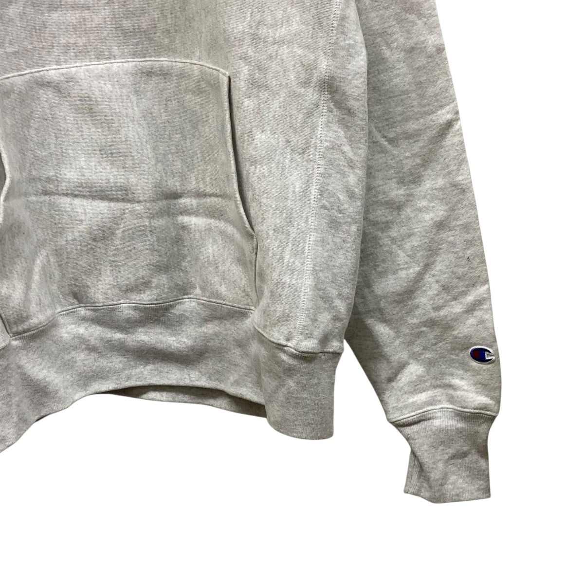 ロゴプリントフーデットパーカー