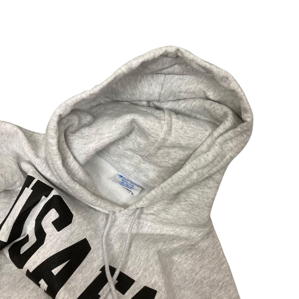 ロゴプリントフーデットパーカー