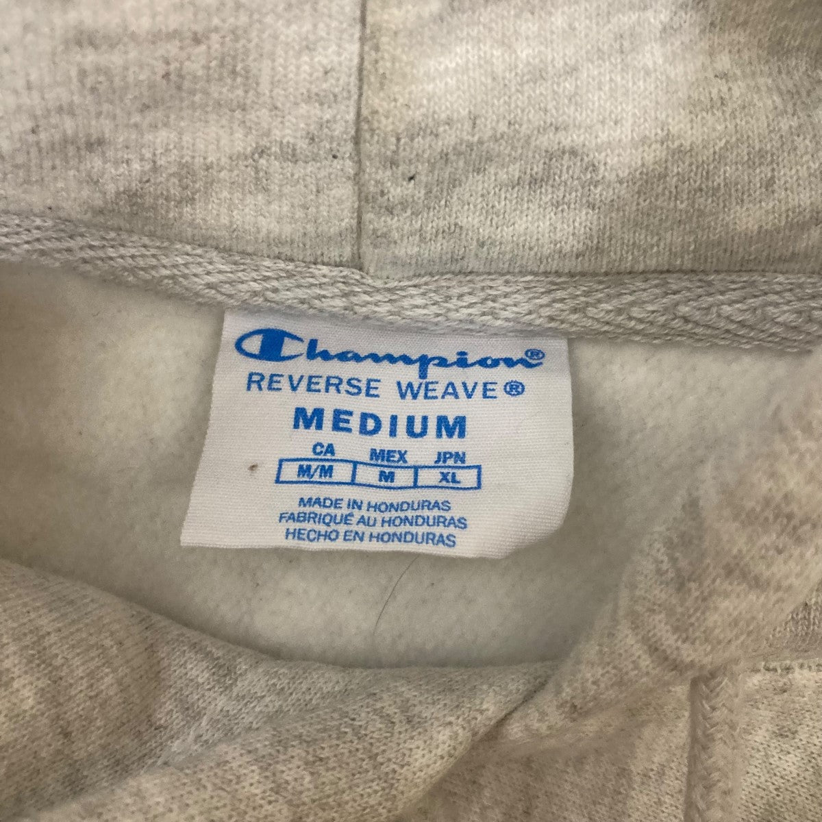 ロゴプリントフーデットパーカー