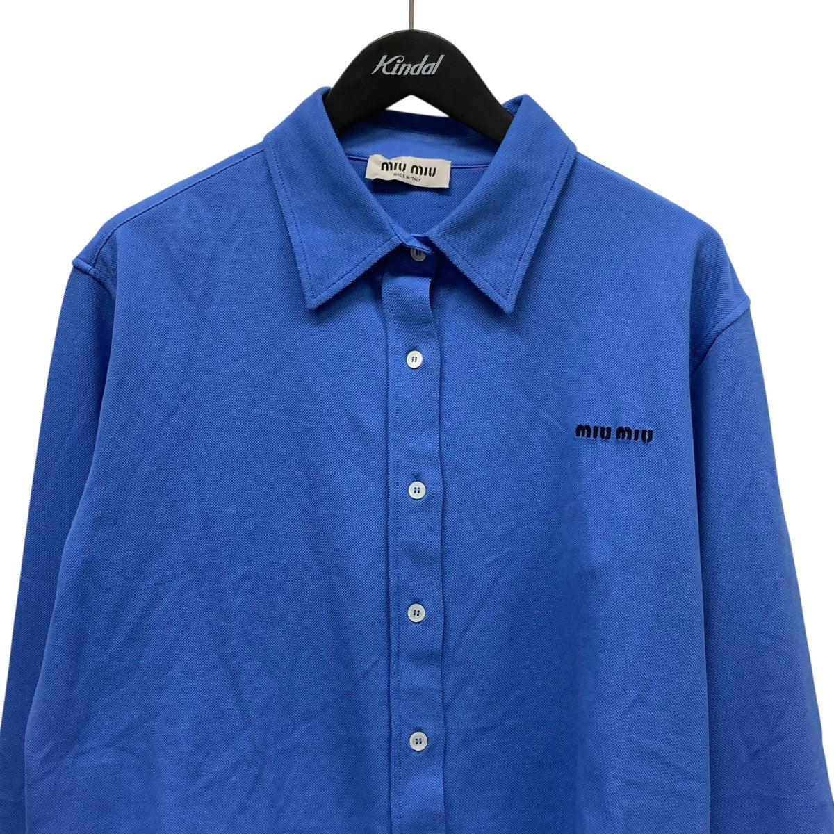 25AWコットンピケポロシャツMK1980 S000 Cotton pique shirt