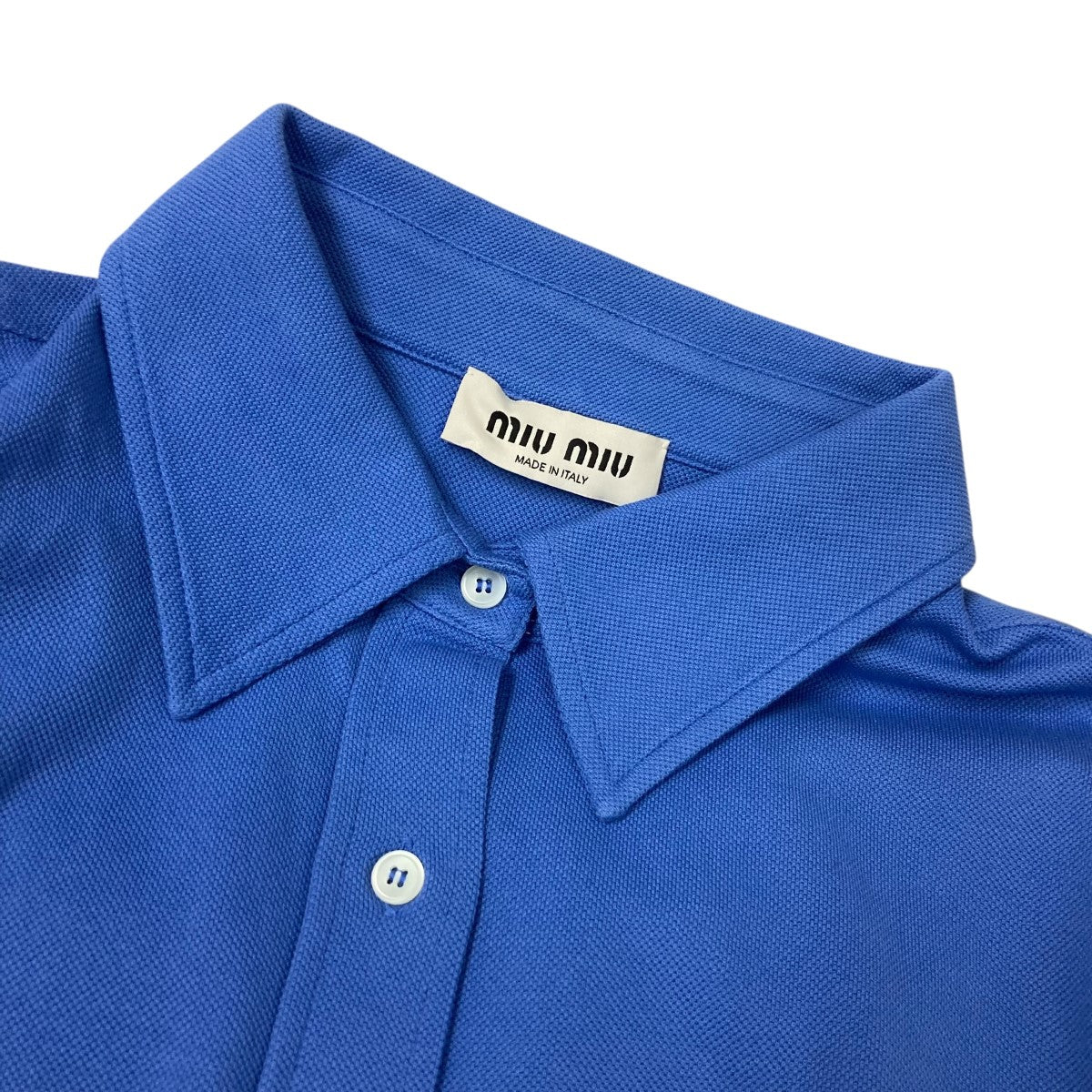 25AWコットンピケポロシャツMK1980 S000 Cotton pique shirt
