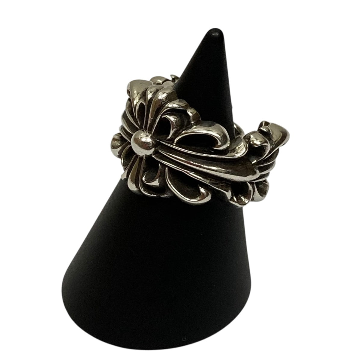 CHROME HEARTS ダブルフローラルリング 古着・中古-1枚目のアイテム画像