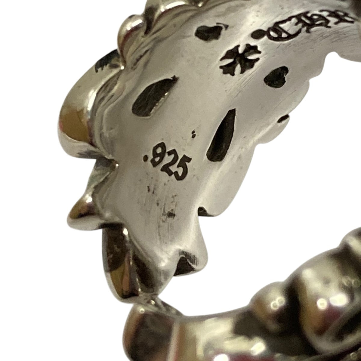 CHROME HEARTS ダブルフローラルリング 古着・中古-9枚目のアイテム画像