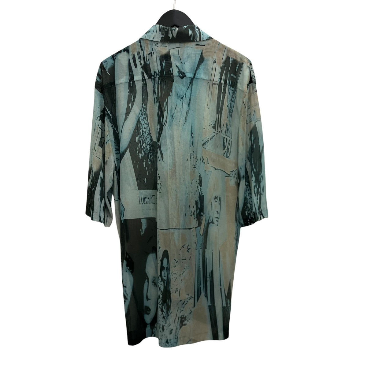 SERAPIS 総柄メッシュシャツ 古着・中古-2枚目のアイテム画像