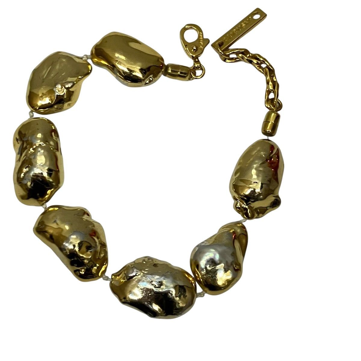 パールチェーンブレスレット