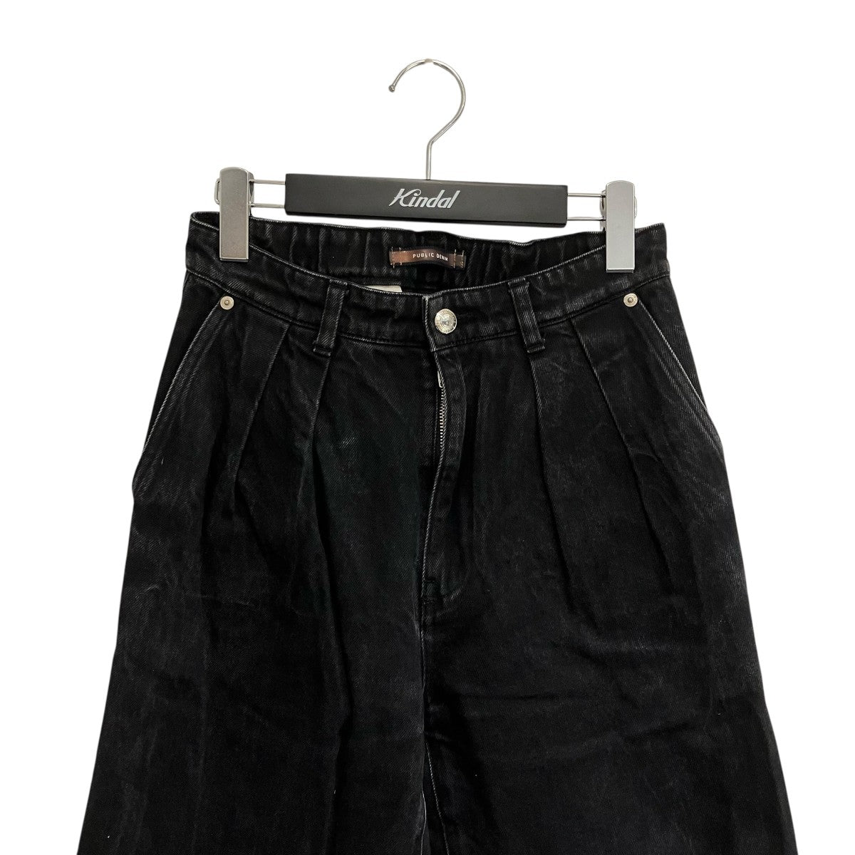 PUBLIC TOKYO ワイドデニムパンツ152540010 古着・中古-3枚目のアイテム画像