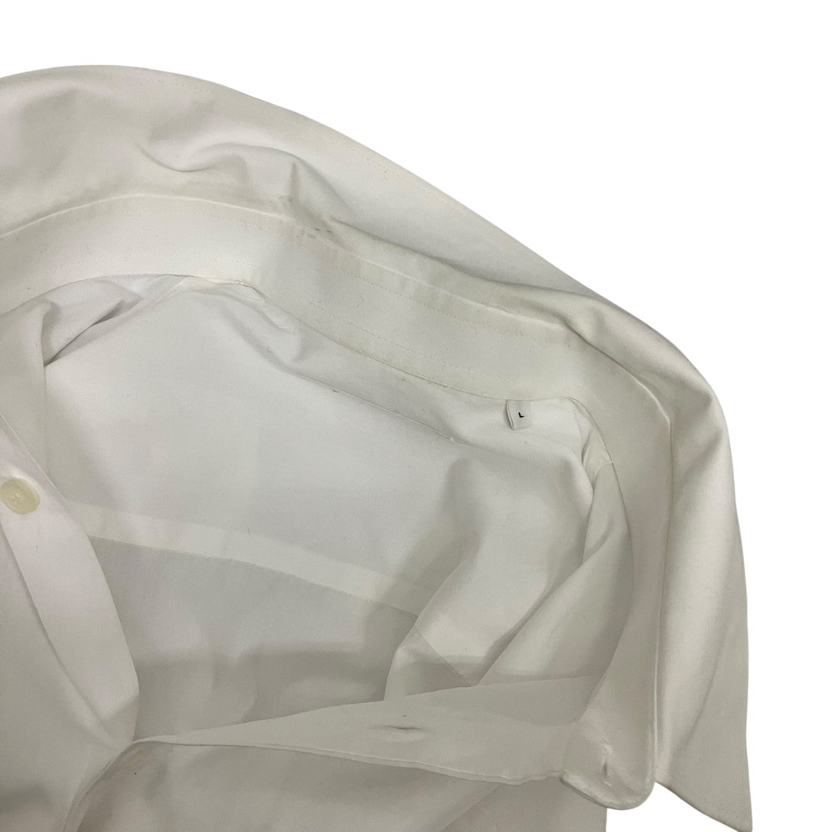 HELMUT LANG ウエストコートバックストラップポプリンシャツI06HM504 古着・中古-8枚目のアイテム画像