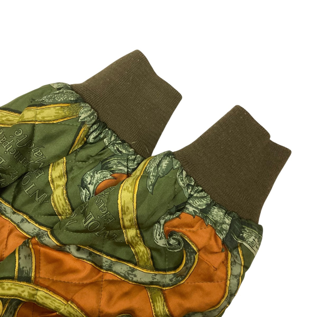 シルクキルティングリバーシブルジャケット