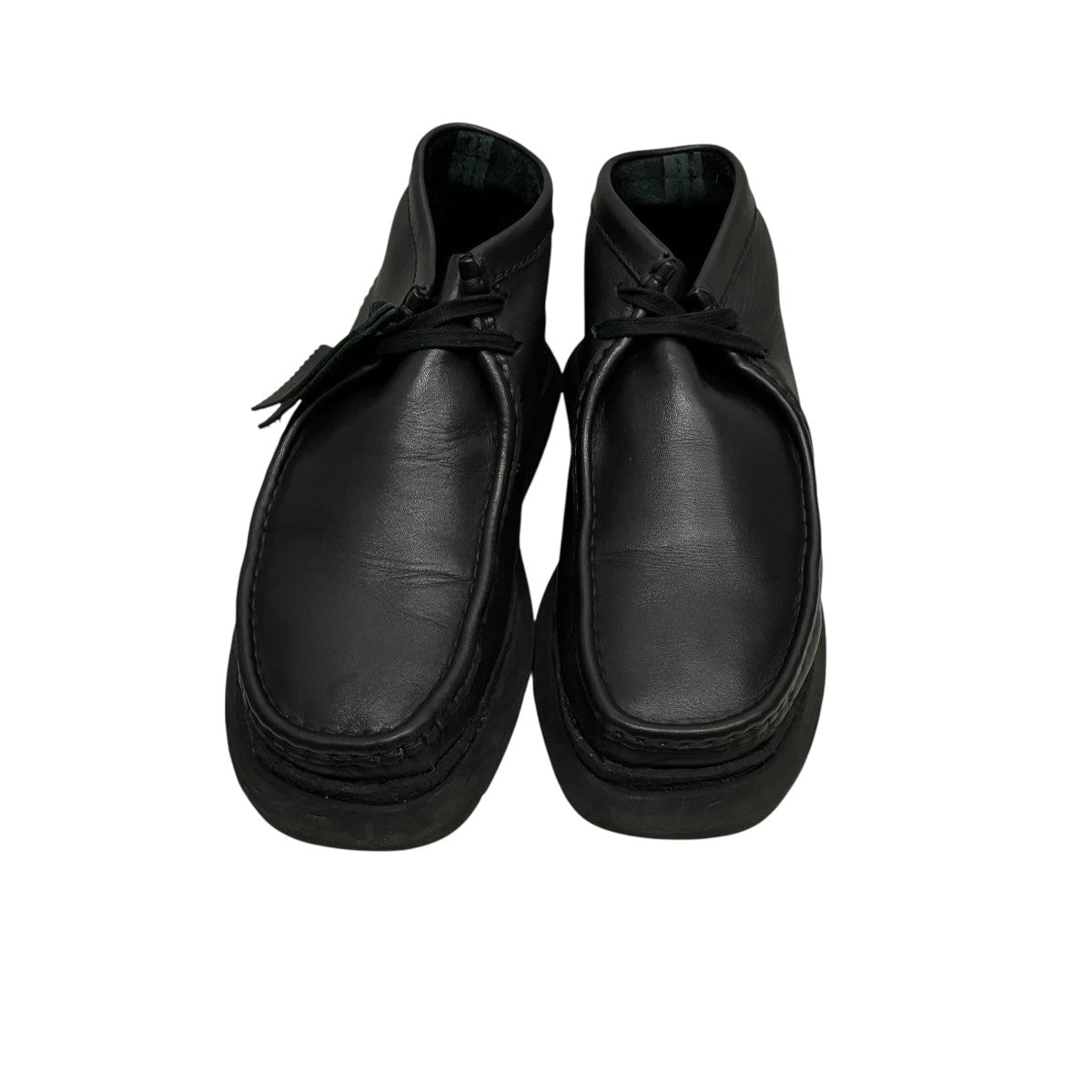 sacai×CLARKS Hybrid Wallabee Bootレザーシューズ23-03070M 23-03070M