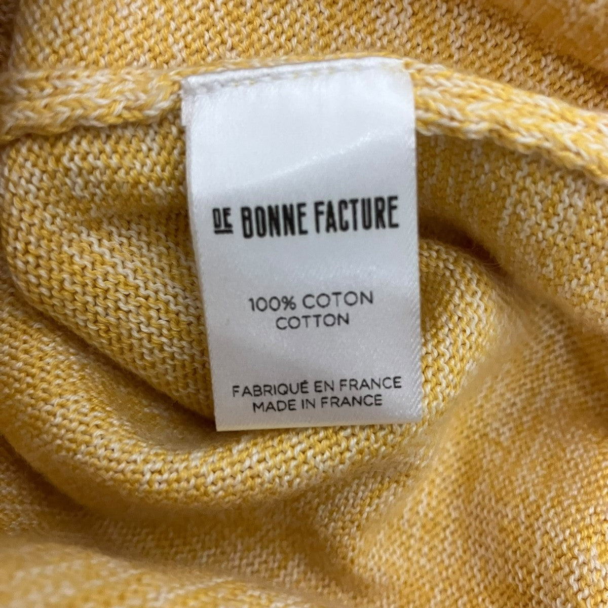 de bonne facture クルーネックニット 古着・中古-7枚目のアイテム画像