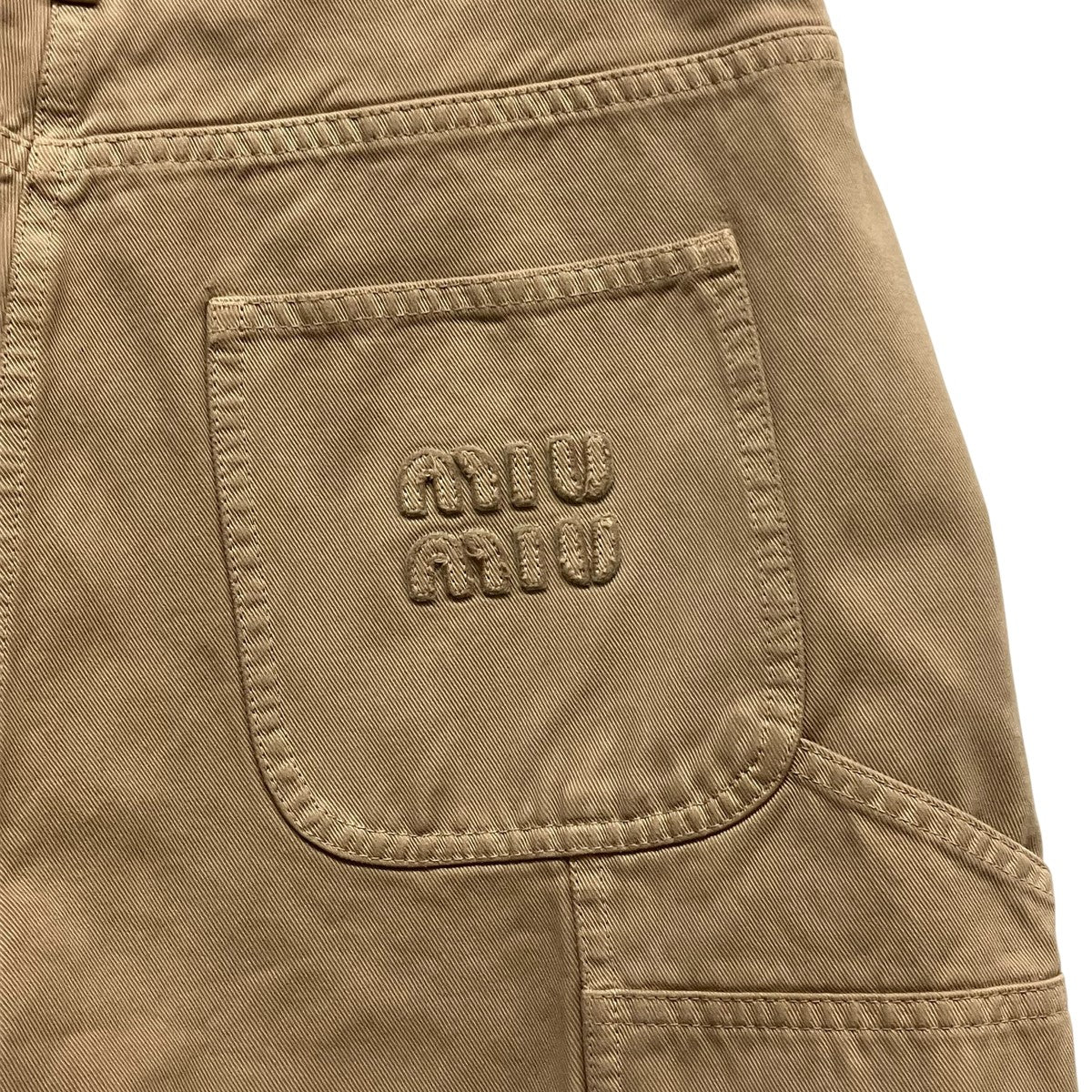 MIU MIU 23SSデニムハーフパンツMP1724 古着・中古-5枚目のアイテム画像