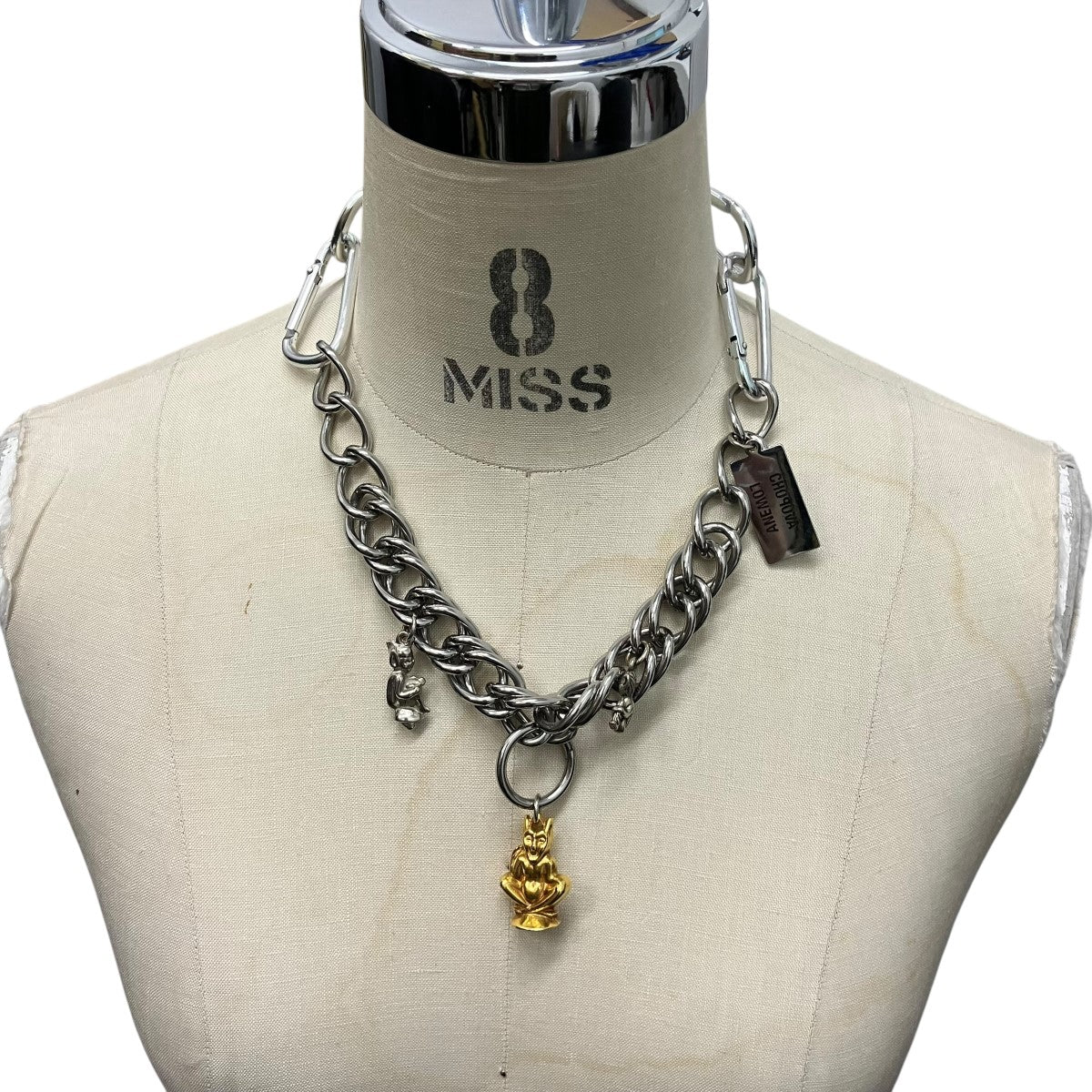 chopova lowena チャームチェーンネックレスCornish Pixie Charm Necklace 古着・中古-1枚目のアイテム画像