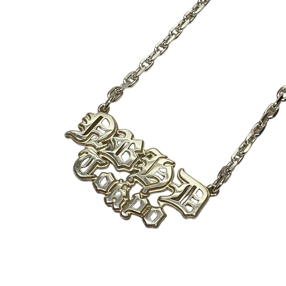 NEIGHBORHOOD SILVER NBND NECKLACE ネックレス NEIGHBORHOOD(ネイバーフッド) SILVER NBHD LOGO NECKLACEロゴ