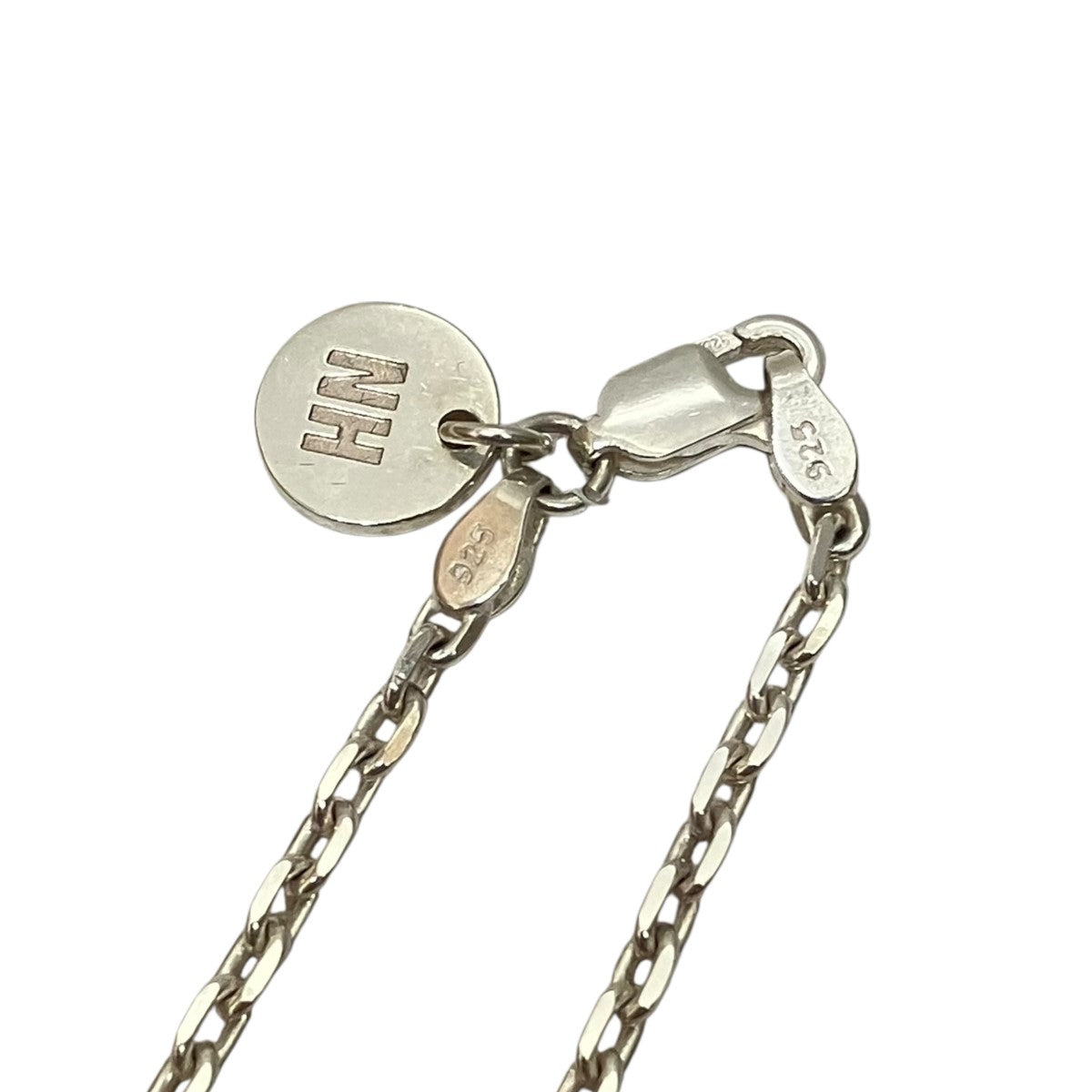 NEIGHBORHOOD(ネイバーフッド) SILVER NBHD LOGO NECKLACEロゴ