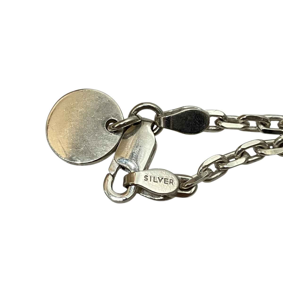 NEIGHBORHOOD(ネイバーフッド) SILVER NBHD LOGO NECKLACEロゴ